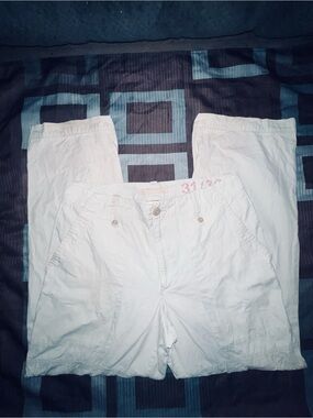 GAP Men's Light White Chino Pants